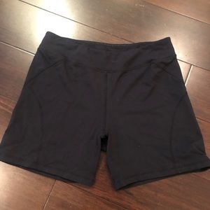 Spandex workout shorts